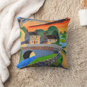 スコティッシュハイランズ装飾用クッション クッション (ブランケット)