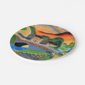 スコティッシュハイランズ2紙プレート ペーパープレート (アングル)