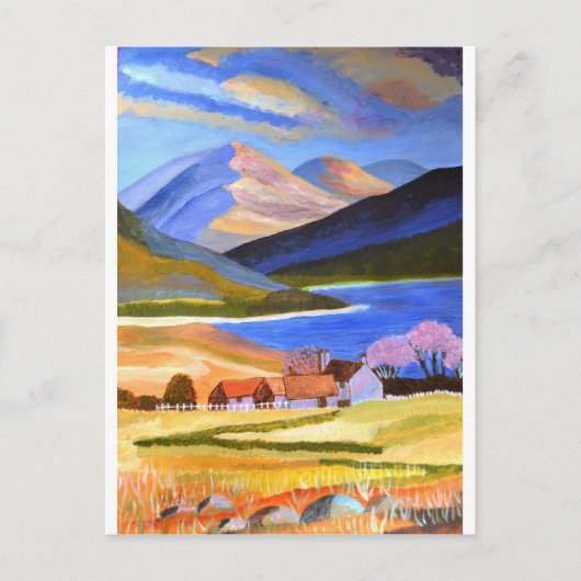 スコティッシュハイランズ2 ポストカード (正面)