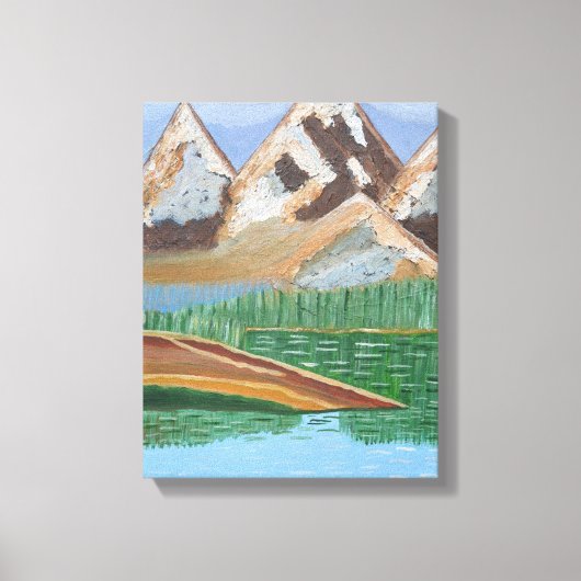 スコティッシュハイランズ3キャンバス キャンバスプリント (正面)