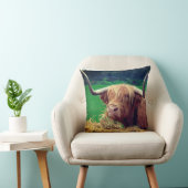 スコティッシュハイランダー牛 クッション (椅子)