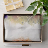 スコティッシュハイランドカウカーフワイルドフラワーデコップページ 薄葉紙 (ギフト)