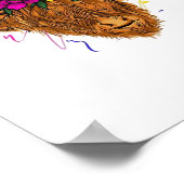 スコティッシュハイランドカウキャトルカウウイスパーラー農業 ポスター (角)