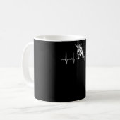 スコティッシュハイランドカウグ コーヒーマグカップ (正面左)