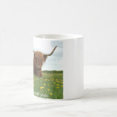 スコティッシュハイランドカウグ コーヒーマグカップ (中央)