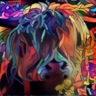 スコティッシュハイランドカウグ ジグソーパズル