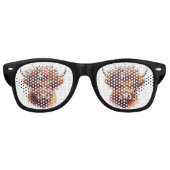 スコティッシュハイランドカウサングラス レトロサングラス (正面)