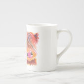 スコティッシュハイランドカウズ「SWEET SATSUMA」by Shirley ボーンチャイナマグカップ (右)