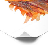 スコティッシュハイランドカウネッシーのポスタープリント ポスター (コーナー)