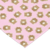 スコティッシュハイランドカウバースデーパーティーピンク テーブルクロス (アングル)