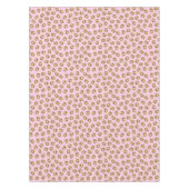 スコティッシュハイランドカウバースデーパーティーピンク テーブルクロス (正面)