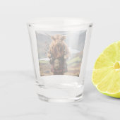 スコティッシュハイランドカウベーパイパー ショットグラス (裏面)