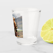 スコティッシュハイランドカウベーパイパー ショットグラス (右)