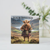 スコティッシュハイランドカウベーパイパー 招待状 (スタンド正面)