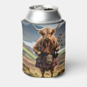 スコティッシュハイランドカウベーパイパー 缶クーラー (缶裏面)