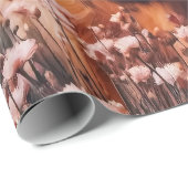 スコティッシュハイランドカウワイルドフラワーフィールド ラッピングペーパー (ロールコーナー)