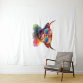 スコティッシュハイランドカラフル牛 タペストリー (インサイチュ(横))