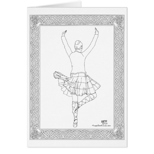 スコティッシュハイランドダンサー (正面)