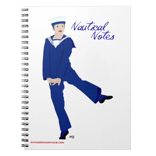 スコティッシュハイランドダンスジャーナル ノートブック (正面)