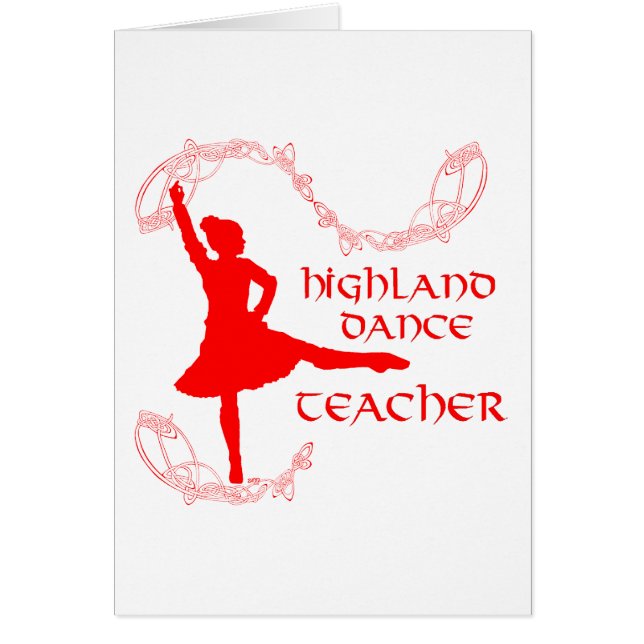 スコティッシュハイランドダンス先生 (正面)