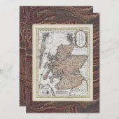 スコティッシュハイランドフェスティバルアンティークマッエレガントプ 招待状 (正面/裏面)