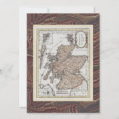 スコティッシュハイランドフェスティバルアンティークマッエレガントプ 招待状 (正面)