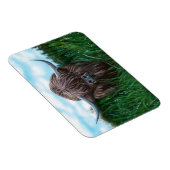 スコティッシュハイランド絵画カウズ マグネット (右側)