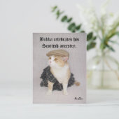 スコティッシュババ ポストカード (スタンド正面)