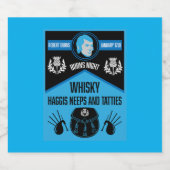 スコティッシュバーンズすごいナイト ビールラベル (シングルラベル)