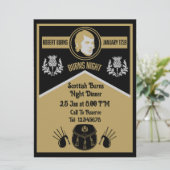 スコティッシュバーンズナイトディナー招待状 (スタンド正面)