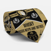 スコティッシュバーンズナイト ネクタイ (ロール)