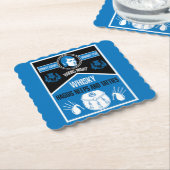 スコティッシュバーンズナイト ペーパーコースター (アングル)