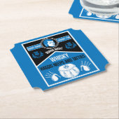 スコティッシュバーンズナイト ペーパーコースター (アングル)