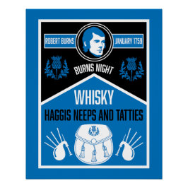 スコティッシュバーンズナイト ポスター
