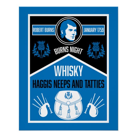 スコティッシュバーンズナイト ポスター (正面)