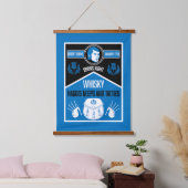 スコティッシュバーンズナイト 吊り下げ型タペストリー (寝室)