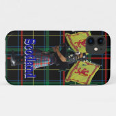 スコティッシュパイパーオンタータンチェック Case-Mate iPhoneケース (裏面(横))