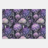 スコティッシュパープル ラッピングペーパーシート (正面3)