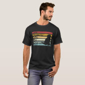 スコティッシュフォールドの猫の母のための最高の猫ママ Tシャツ (正面フル)