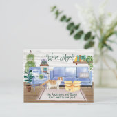 スコティッシュフォールドキャットコージーニューホームアド レスアンノ 案内ポストカード (スタンド正面)