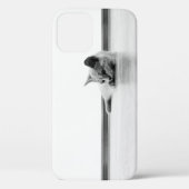 スコティッシュフォールド猫すごい可愛 Case-Mate iPhoneケース (裏面)
