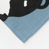 スコティッシュフォールド猫フリースブランケット フリースブランケット (角)