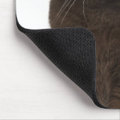 スコティッシュフォールド（18ヶ月）座る マウスパッド (コーナー)