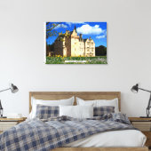 スコティッシュブロディ氏のモレイシャー城 キャンバスプリント (インサイチュ (寝室))