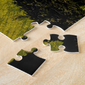 スコティッシュマカリスタークランのケノックスハウスエアリアルージュ ジグソーパズル (側面)