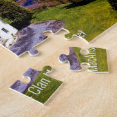 スコティッシュマカリスタークランのケノックスハウスエアリー ジグソーパズル (側面)