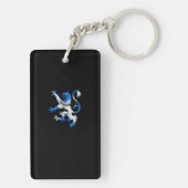 スコティッシュライオン、セントアンドリューの色 キーホルダー (裏面)