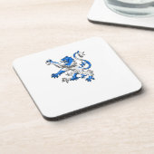 スコティッシュライオン、セントアンドリューの色 コースター (左側)