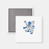 スコティッシュライオン、セントアンドリューの色 マグネット (正面/裏面)