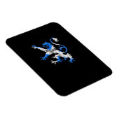 スコティッシュライオン、セントアンドリューの色 マグネット (右側)